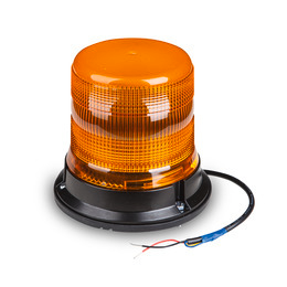 Gyrophare LED jaune 10-30 V, montage fixe